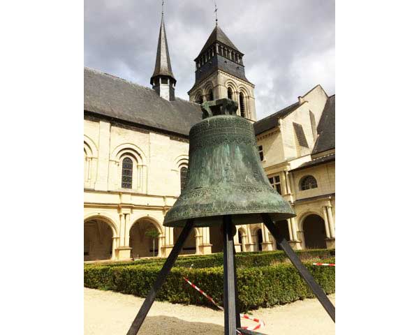 Fontevraud : évènement campanaire à l'abbaye
